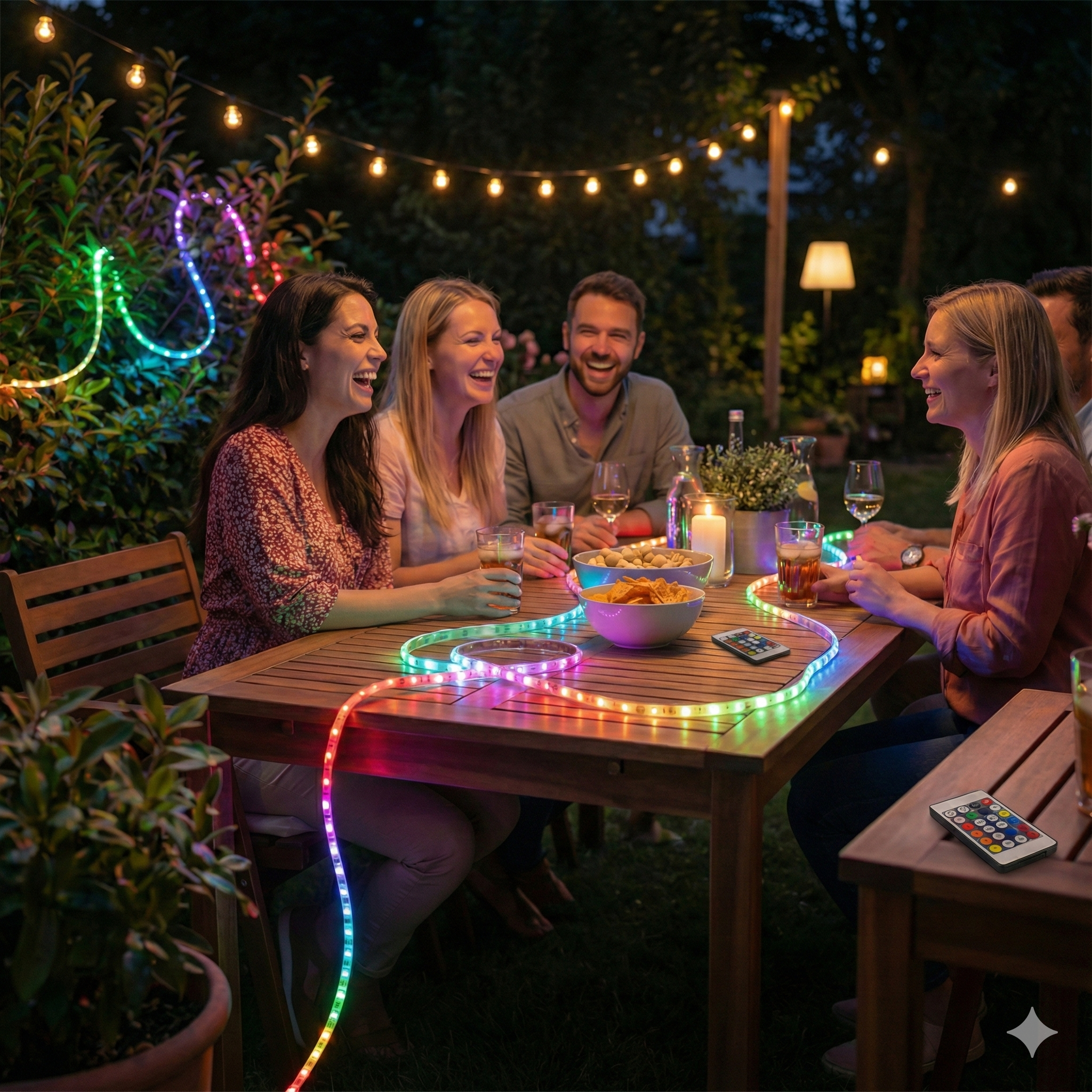 Forlife FL-5083 / Rgb + Bluetooth Çılgın LED + Sese ve Müziğe Duyarlı Animasyon 10 Metre